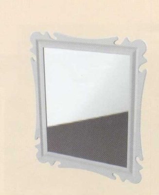 《普麗帝國際》◎衛浴第一選擇◎高質感 發泡防水古典鏡PTYHB-03(古典白)
