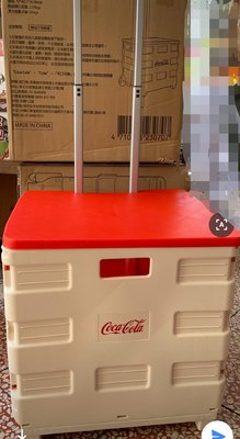Coca-Cola手推車 可口可樂 折疊手推車