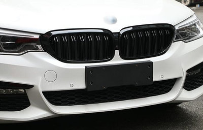 寶馬 BMW G30 520i 520d 530i 530d 540i 中網 水箱罩 鼻頭 雙槓 黑