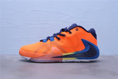 Nike Zoom Freak 1 字母哥 橘藍 運動籃球鞋 潮流男鞋 BQ5423-800