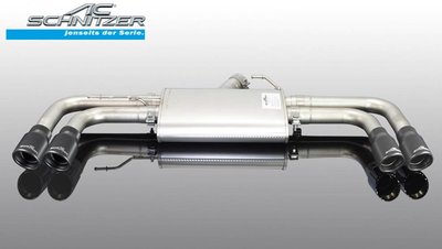 【樂駒】AC Schnitzer BMW X3 F25 尾段 四出 消光黑 LOGO 排氣管 系統 改裝 套件 底盤
