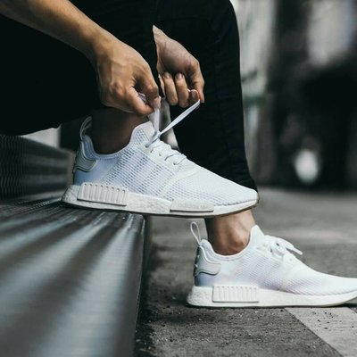 Adidas nmd hotsell racer white