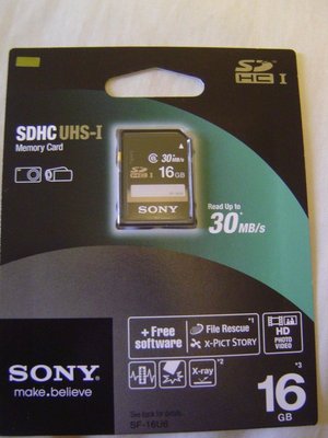 SONY SF-16U6 高速存取記憶卡 16GB