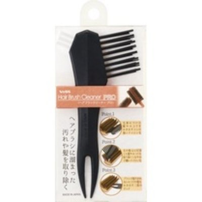 日本製 梳子專用清潔刷 三種刷頭 梳子 清潔梳 清潔棒 毛髮清潔梳 直梳 鬃毛梳 護髮梳 按摩梳