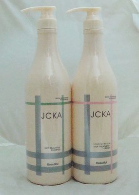 造型師 JCKA 活力洗髮精1000ml+高蛋白護髮乳1000ml