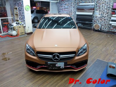 Dr. Color 玩色專業汽車包膜 M-Benz C63 S Estate 全車包膜改色 (3M 1080_M229)