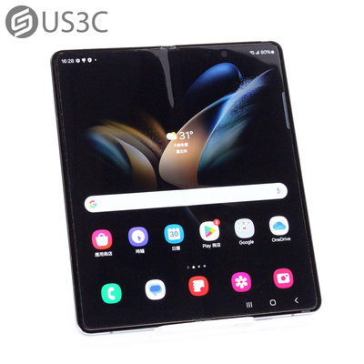 【US3C-台南店】三星 Samsung Galaxy Z Fold4 12G/256G SM-F9360 7.6吋 雪松綠 折疊螢幕 二手手機