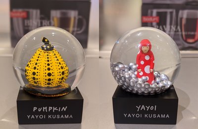 日本「草間彌生」最新 限量款 水晶球 擺飾  有現貨