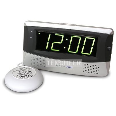＜TENCHEER＞ Sonic Alert SB300SS 震動鬧鐘 (含振動器)(盒裝) Bomb Boom 音波炸彈 鬧鈴 靜音 提醒器 SB300
