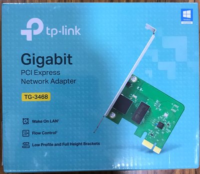 點子電腦☆北投◎TP-LINK TG-3468 Gigabit 10/100/1000 有線網路卡 450元