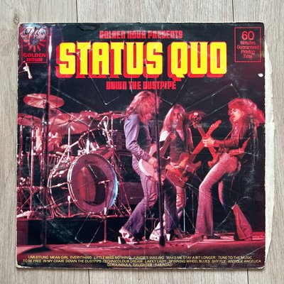 樂迷唱片 75英首版 迷幻藍調搖滾status quo down the dustpipe 黑膠唱片LP
