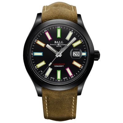 【時光鐘錶公司】BALL 瑞士 波爾錶 NM2028C-L28CJ-BK 貝雷特種部隊 機械錶