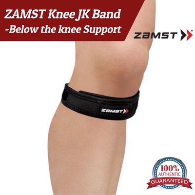 日本Zamst 膝蓋 JK 帶  降低護膝支撐支架 (用於羽毛球網球壁球高爾夫康復運動的膝蓋支撐支架)