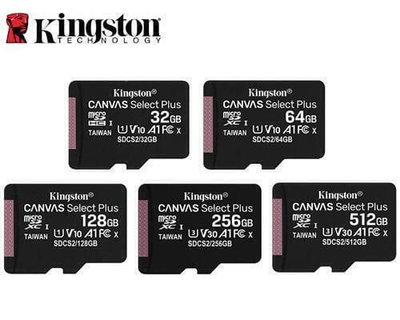 活動 Kingston 金士頓 100MBs 256G 128G 64G 32G micro SD A1 C10 記憶卡