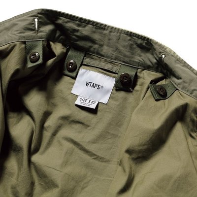 20SS WTAPS W51 / JACKET. COTTON. WEATHER 全新正品公司貨含運 可刷卡