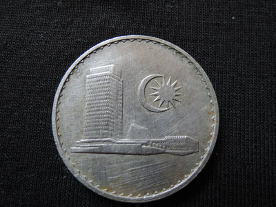 無底價~1973 年  馬來西亞  50 SEN 硬幣尺寸28mm【品像如圖】@330