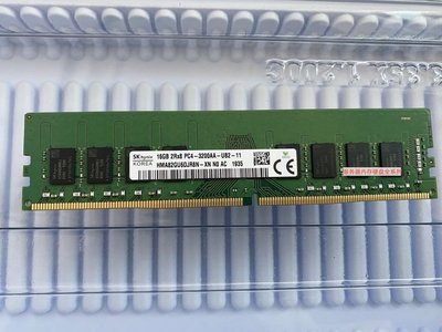 海力士原廠 16G 2RX8 PC4-3200AA -UB2 DDR4 3200AA 桌機記憶體