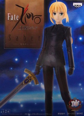 日本正版 景品 Fate/Zero DXF Saber 模型 公仔 日本代購