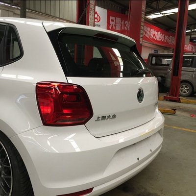 ** 福品小舖 ** 福斯 VW New POLO GTI  不帶漆尾翼 不需打孔 可直上(副廠) (郵局免運)