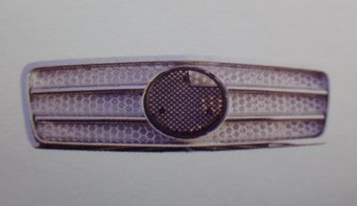 泰山美研社19010202 BENZ 賓士 W210 AMG款 96年 二線大星 鍍鉻銀 水箱罩