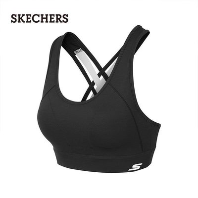 100％原廠Skechers/斯凱奇瑜伽健身女子針織運動內衣運動背心P121W014