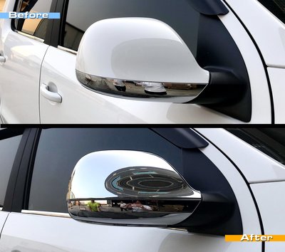 IDFR-汽車精品 VW 福斯 Amarok 19-UP 鍍鉻後視鏡蓋 照後鏡飾蓋 改裝 配件