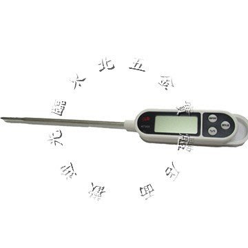 //附發票[東北五金] 電精靈 電子式棒針溫度計 液晶顯示 ( -50度~300度 ) 食品級不鏽鋼探計 PT-1