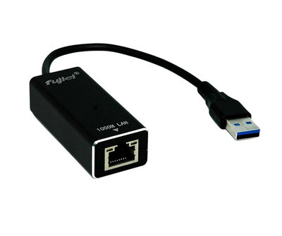 Fujiei USB3.0超高速仟兆外接網路卡,支援GIGA速度10/100/1000