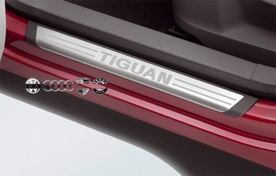 VW 福斯 德國原裝 VOTEX 車門迎賓踏 金屬踏板 TIGUAN 2.0 1.4 TSI TDI