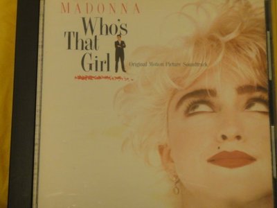 Madonna 瑪丹娜 -- Who's That Girl 美國版