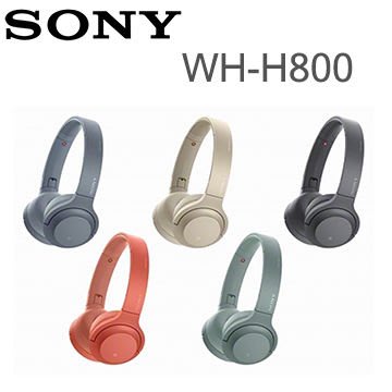 【家電購】公司貨保固1年~SONY 無線藍芽耳罩式耳機 WH-H800