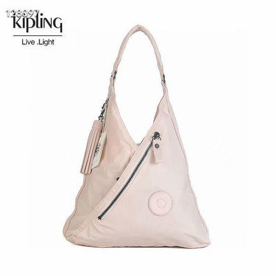 新款熱銷 Kipling 猴子包 K14881 粉色 流蘇款 拉鍊款輕量手提肩背包 旅行 出遊 大容量 限時優惠 防水 限量