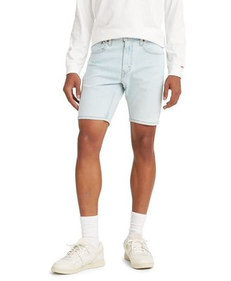 【新款29-44腰短褲】美國Levis 511 SLIM Shorts Get Wild 洗白藍窄管直筒丹寧5分牛仔短褲