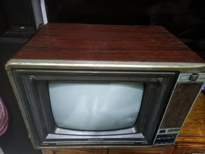 古董電視全實木