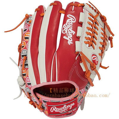 棒球手套【精品棒球】日本進口Rawlings HOH棒壘球圖形限定款高端內野手套