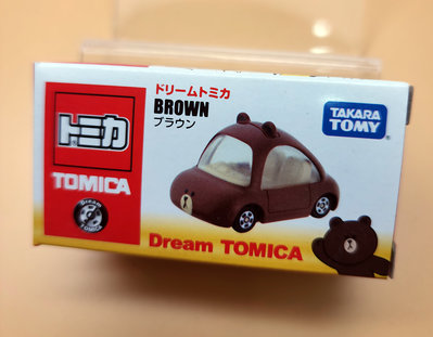 820451 日版 絕版 Tomy Tomica LINE BROWN 熊大車車 熊大車 合金車 多美 金屬車