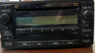 豐田 Toyota Wish 汽車音響 含aux in 音源外接頭