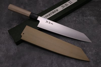 💖 佑成 💖【SG-2粉末鋼 劍形牛刀 24cm 附鞘】日本製  廚房刀具 八煌刃物