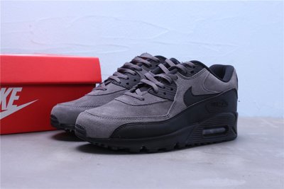 Nike Air Max 90 Essential 黑灰 麂皮 休閒運動鞋 男鞋 AJ1285-025