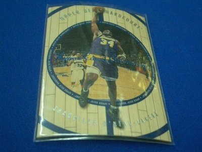 阿克漫279-34~NBA-1998年 Upper Deck Hardcourt木板卡Shaquille O Neal只有一張