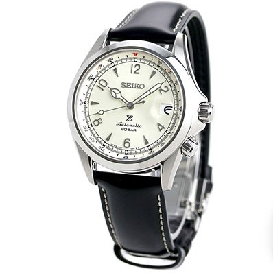 預購 SEIKO SBDC089 精工錶 機械錶 PROSPEX 41mm 藍寶石 奶油色面盤 黑皮錶帶 男錶女錶