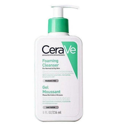 美美專營  CeraVe 適樂膚氨基酸泡沫啫喱潔面乳236ml修護洗面奶滋潤身體乳C乳
