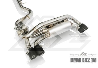 【YGAUTO】FI BMW E82 1M 中尾段閥門排氣管 全新升級 底盤