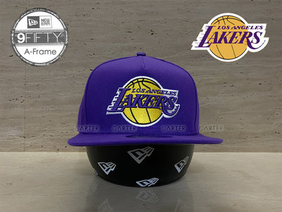 New Era x NBA LA Lakers 9Fifty A-Frame Purple 美國職籃洛杉磯湖人後扣帽紫色