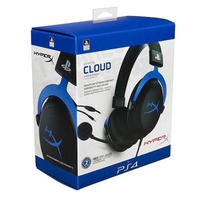 PS4周邊 HyperX Cloud 有線電競耳機 遊戲耳機麥克風 有線耳機 【板橋魔力】