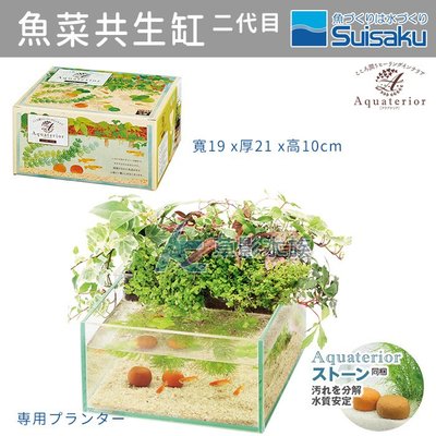 【AC草影】   Suisaku 水作 二代目 魚菜共生缸【一個】BBA01088