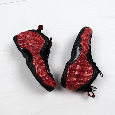 Nike Air Foamposite One 黑紅熔岩噴泡 籃球鞋 男鞋 314996-014