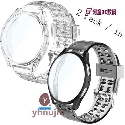 三星錶帶  復古三星 Galaxy Watch 5 40mm 44mm 智能手錶運動錶帶 Galaxy Watch5 Pro 保護殼【河童3C】