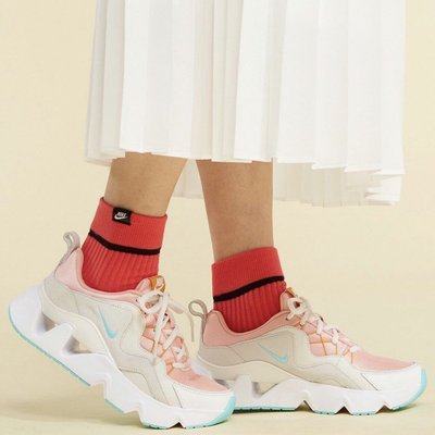 【Basa Sneaker】Nike RYZ 365 粉 厚底 鋸齒 增高 休閒鞋 名媛孫芸芸 BQ4153-600