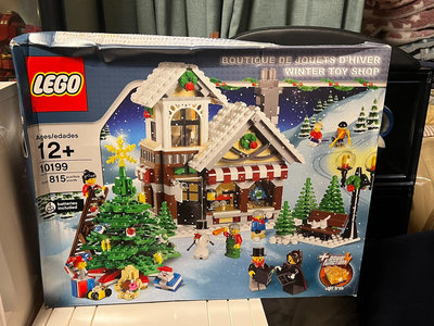 【壓盒放漏】絕版LEGO樂高 10199冬季玩具店
